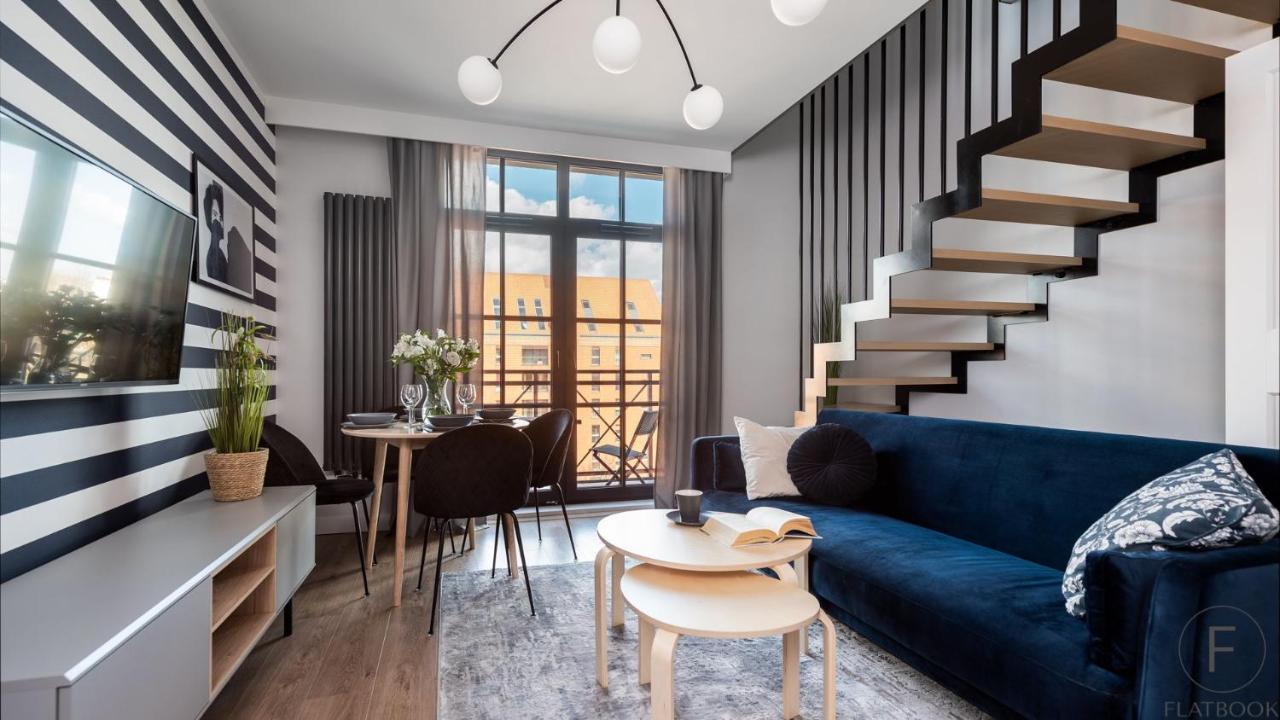 Flatbook - City Center Spa Apartments Dwie Motlawy Gdansk Bagian luar foto